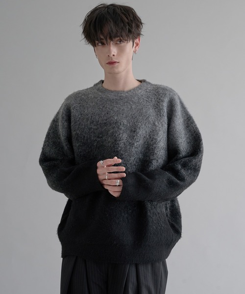Supreme グラデーションニット Lサイズ Supreme グラデーションニットセーター Gradient Stripe Sweater
