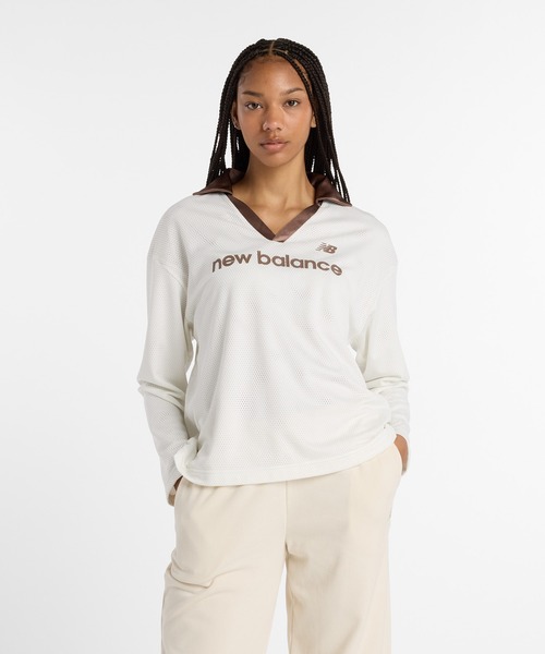 New Balance（ニューバランス） tシャツ メッシュジャージロング