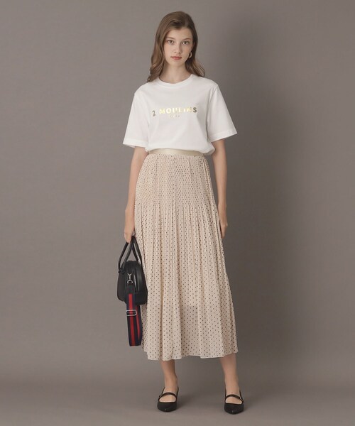 「DRESSTERIOR」 プリーツスカート 40 ブラック レディース_画像8