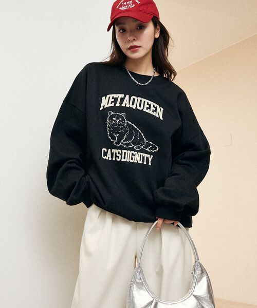 PUBLUX（パブリュクス） トレーナー スウェット METAQUEEN フロッキー