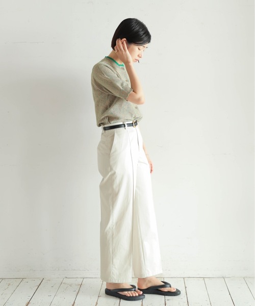 「NOMBRE IMPAIR」 ニットカーディガン FREE グリーン レディース_画像5