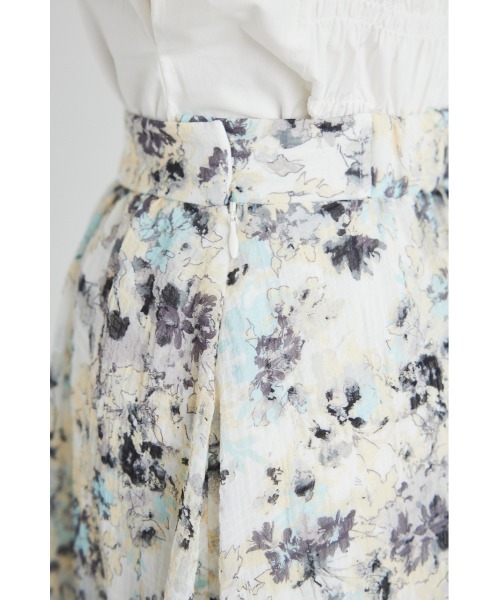 「rienda」 フレアスカート SMALL パープル レディース_画像4