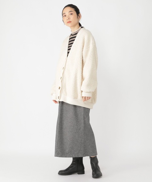 OFF-WHITEオフホワイト　ジップアップカーディガン オフ ホワイト - Off-White | TATTOO AO KNIT CARDIGAN-White-Sの通販