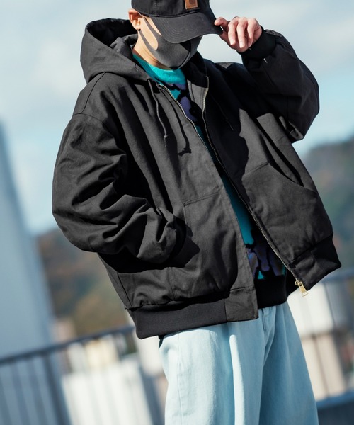 「improves」 「HALHAM」ジップアップブルゾン MEDIUM ブラック メンズ_画像2