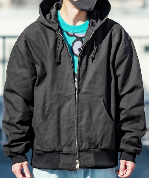 「improves」 「HALHAM」ジップアップブルゾン MEDIUM ブラック メンズ_画像4