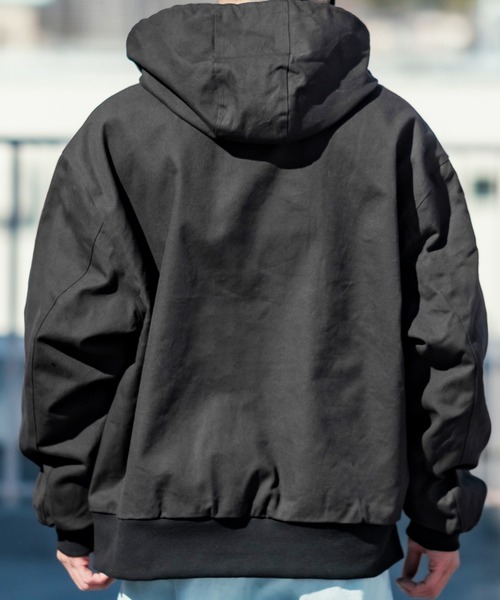 「improves」 「HALHAM」ジップアップブルゾン MEDIUM ブラック メンズ_画像6