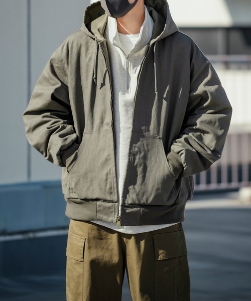 「improves」 「HALHAM」ジップアップブルゾン MEDIUM ブラック メンズ_画像8