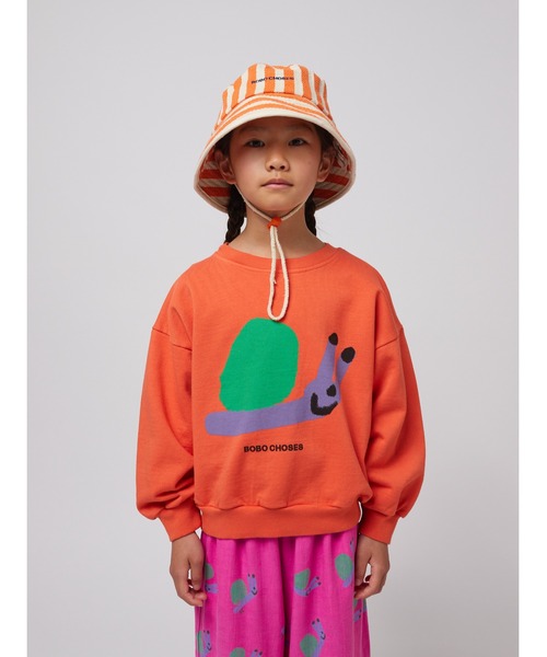 BOBO CHOSES（ボボショーズ） トレーナー Funny Snail sweatshirt