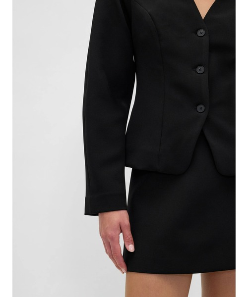 GAP(ギャップ) ジャケット ノーカラージャケット バイストレッチ GAP(ギャップ) ジャケット ノーカラージャケット バイストレッチ