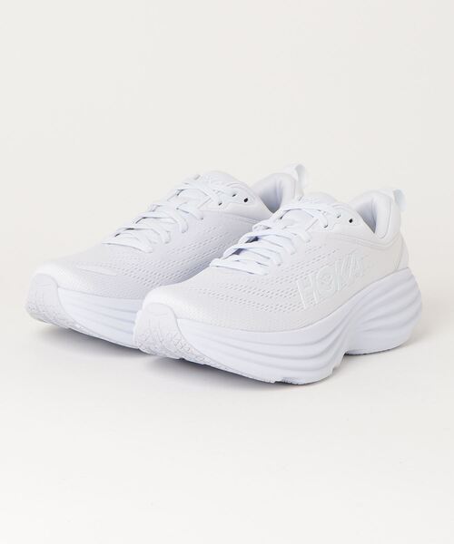 HOKA ホワイト スニーカー HOKA ONEONE（ホカ オネオネ） 「HOKA」 ローカットスニーカー 30.0cm