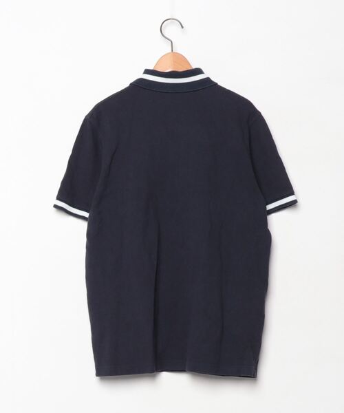 「FRED PERRY」 半袖ポロシャツ 42 ダークネイビー メンズ_画像2
