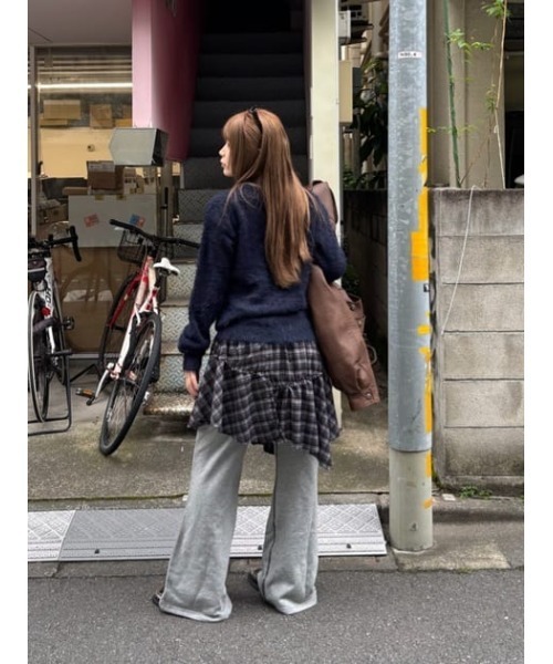 LAGUA GEM（ラグアジェム） スカート FRILL CHECK スカート : ZOZOTOWN
