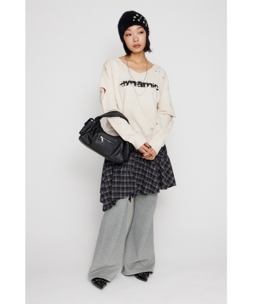 LAGUA GEM（ラグアジェム） スカート FRILL CHECK スカート : ZOZOTOWN