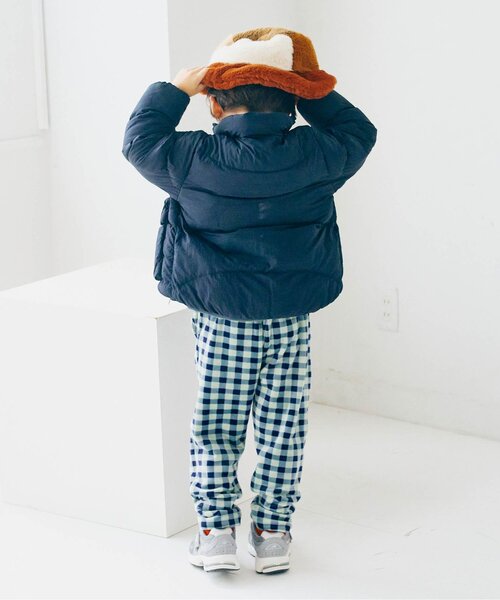 パンツ 「ジュニア対応」ベロアタッチのメルティ起毛フリースぬくぬくタックパンツ キッズ 子供服 男の子 女の子 | p.premier | 21