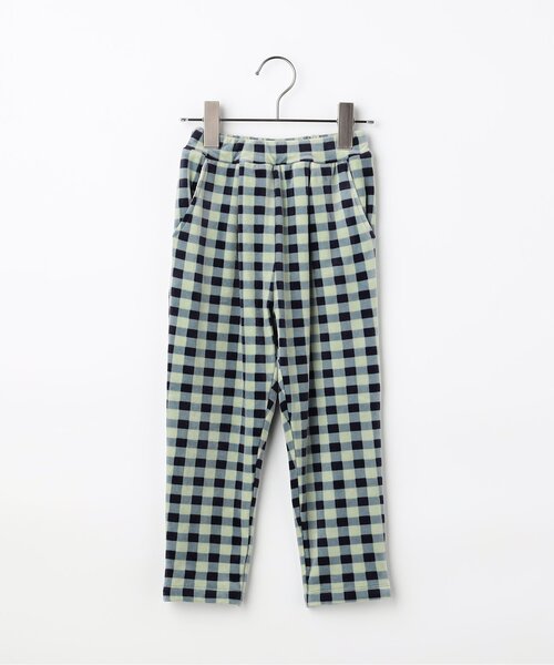 パンツ 「ジュニア対応」ベロアタッチのメルティ起毛フリースぬくぬくタックパンツ キッズ 子供服 男の子 女の子 | p.premier | 18
