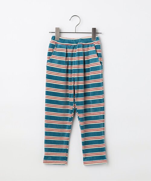 パンツ 「ジュニア対応」ベロアタッチのメルティ起毛フリースぬくぬくタックパンツ キッズ 子供服 男の子 女の子 | p.premier | 12