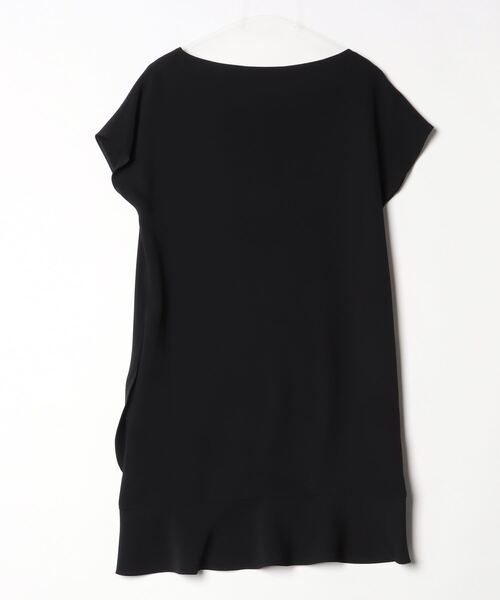 「DIANE von FURSTENBERG」 半袖ワンピース 2 ブラック レディース_画像2