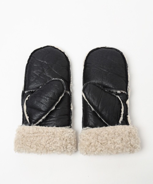 「LOWRYS FARM」 手袋 FREE ベージュ レディース_画像5