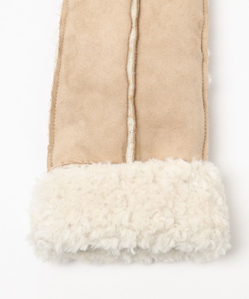 「LOWRYS FARM」 手袋 FREE ベージュ レディース_画像8