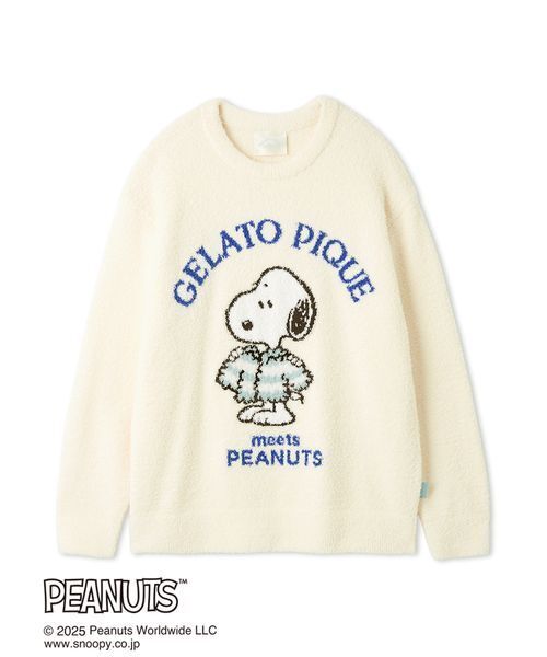 スヌーピー GELATO PIQUE プルオーバー gelato pique（ジェラートピケ） パジャマ 「PEANUTS」「HOMME