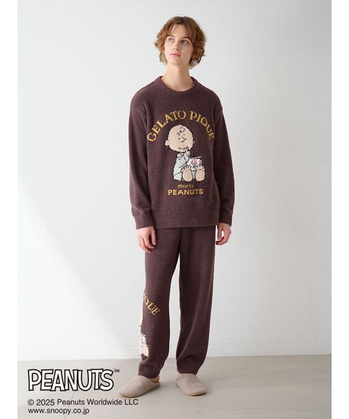 gelato pique（ジェラートピケ） パジャマ 「PEANUTS」「HOMME
