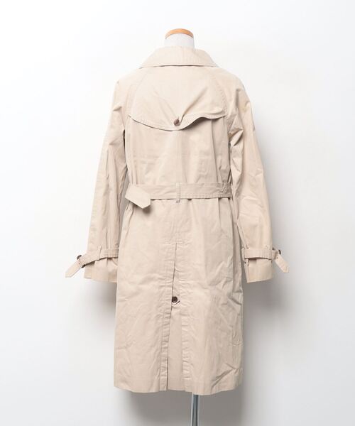 [human woman] пальто с отложным воротником M бежевый женский 