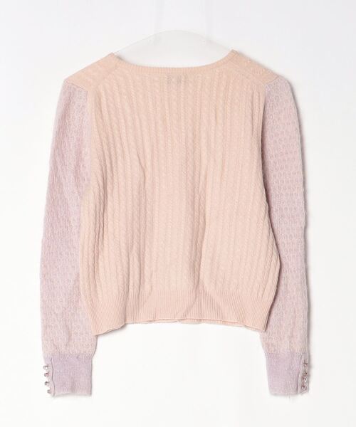 「leur logette」 長袖ニット 1 ピンク レディース_画像2