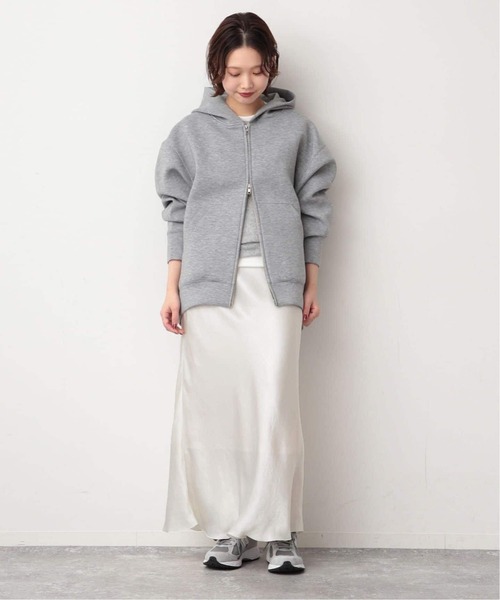 スローブイエナ　グレー フリーサイズ ジップアップパーカー SLOBE IENA（スローブイエナ） ジップアップパーカー FREE グレー