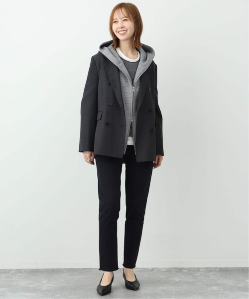 スローブイエナ　グレー フリーサイズ ジップアップパーカー SLOBE IENA（スローブイエナ） ジップアップパーカー FREE グレー