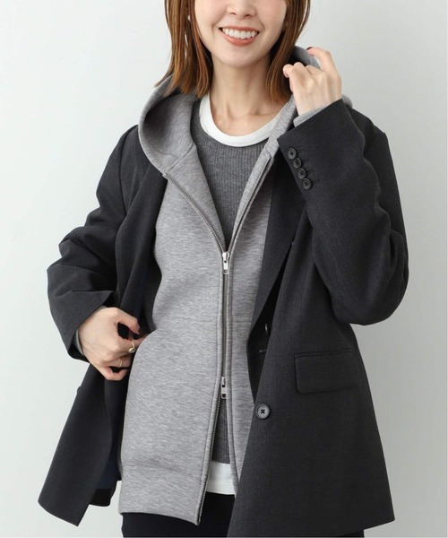 SLOBE IENA　グレー ジップアップパーカー SLOBE IENA（スローブイエナ） ジップアップパーカー FREE グレー