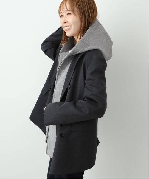 スローブイエナ　グレー フリーサイズ ジップアップパーカー SLOBE IENA（スローブイエナ） ジップアップパーカー FREE グレー