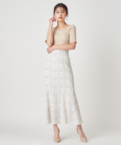 「ROYAL PARTY」 半袖ニット FREE ホワイト レディース_画像5