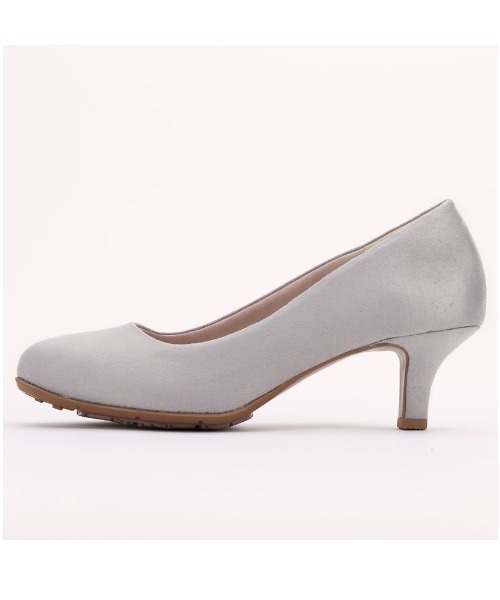 「Lady worker」 パンプス 23.0cm ライトグレー レディース_画像7