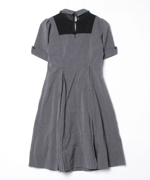 「EATME」 シャツワンピース SMALL グレー レディース_画像2