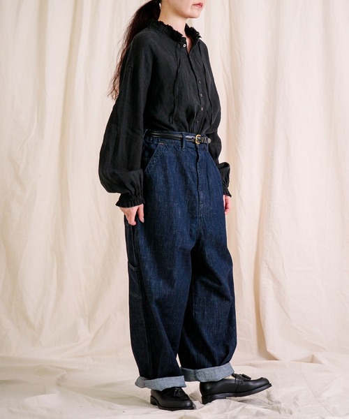 Brocante ブラウス シャツ 「Brocante / ブロカント」 リネン
