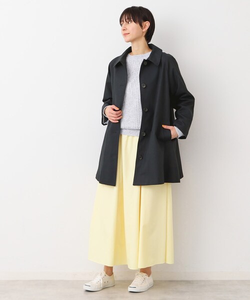 「Dessin」 ステンカラーコート 03 ベージュ レディース_画像9