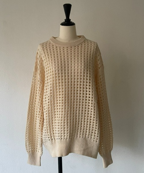 「AIC.」 長袖ニット FREE ブラック レディース_画像3