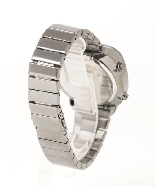 FOSSIL（フォッシル） デジタル腕時計 FREE シルバー メンズ