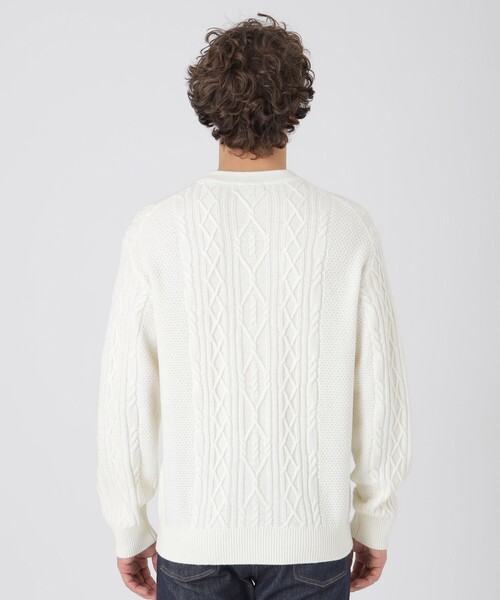 ブラックレーベルクレストブリッジ カシミヤミックススタンドネックニット Lサイズ ブラックレーベルクレストブリッジ カシミヤミックススタンドネック