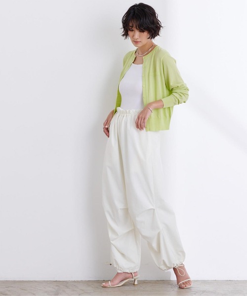 「ur's」 ニットカーディガン S ブラック レディース_画像6