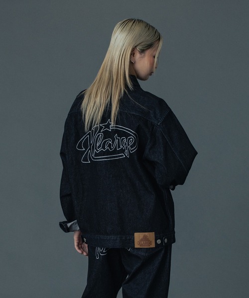 XLARGE（エクストラ ラージ） デニムジャケット gジャン STAR LOGO