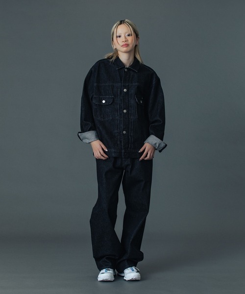 X-LARGE エクストララージ デニムジャケット フェード Gジャン 褪黒 XLARGE（エクストラ ラージ） デニムジャケット gジャン STAR LOGO