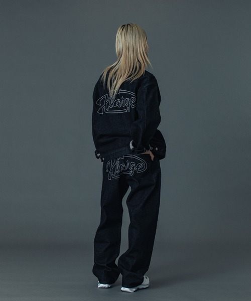 XLARGE（エクストラ ラージ） デニムジャケット gジャン STAR LOGO