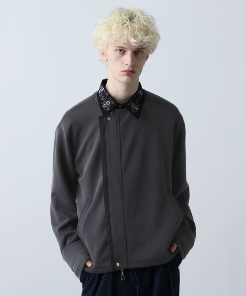 HARE（ハレ） カーディガン レイヤードZIPスウェットカーディガン(HARE