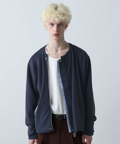 HARE（ハレ） カーディガン レイヤードZIPスウェットカーディガン(HARE