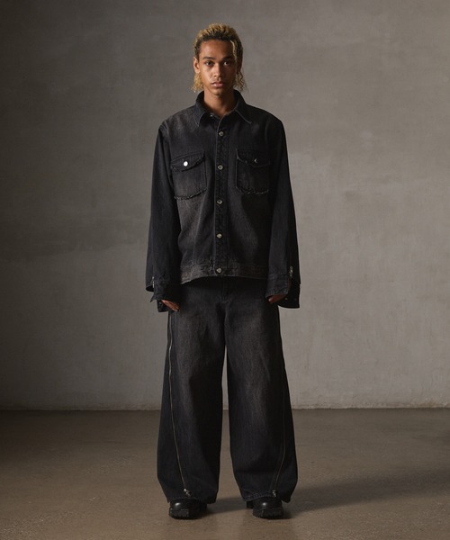USA製   Jeans ブラックデニムジャケット XXL GRANCY デニムジャケット L ブラック メンズ : ZOZOTOWN Yahoo!店