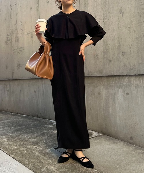 CAPRICIEUX LE'MAGE（カプリシューレマージュ） コンビワンピース FREE