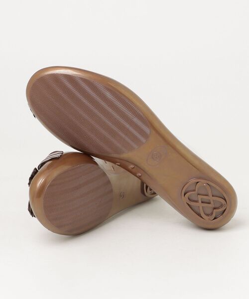 「BEAUTY&YOUTH UNITED ARROWS」 フラットパンプス US8 ブラウン レディース_画像3