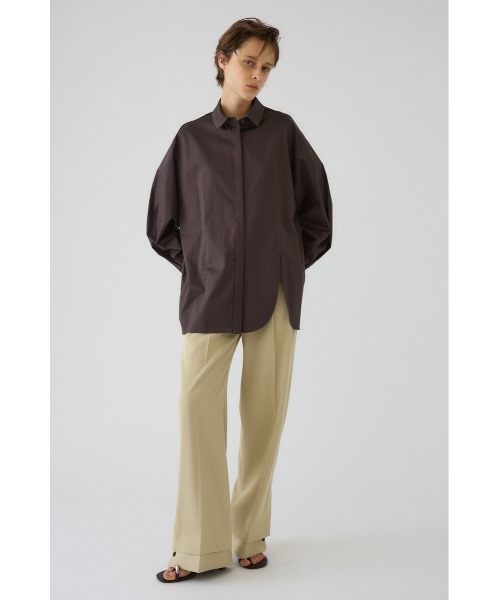 RIM.ARK ブラウス シャツ Oversized asymmetry SH オーバーサイズド