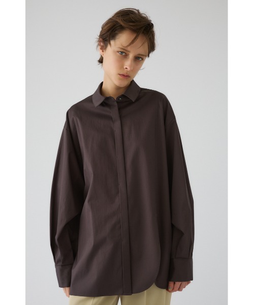 RIM.ARK ブラウス シャツ Oversized asymmetry SH オーバーサイズド